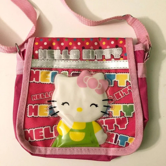 2012  Sanrio Hello Kitty Shoulder Bag Cross Body Bag - Picture 1 of 16